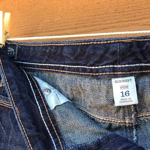 Old Navy Cut Off Jean Skirt - Picture 8 of 8